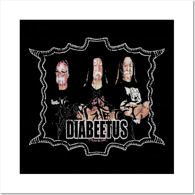 Diabeetus Death Metal Version Wall Art by Approved